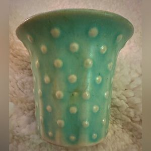 Hobknob pottery vase